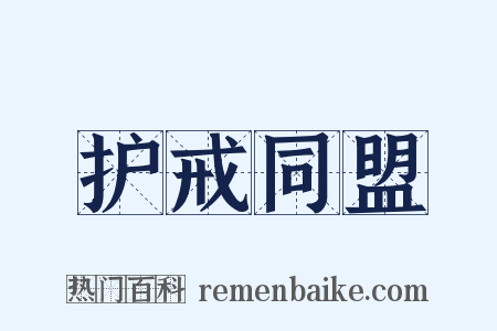 护戒同盟是什么意思的图片